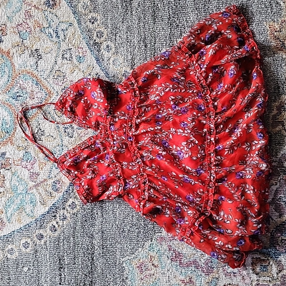 NWT Floral dress size Large